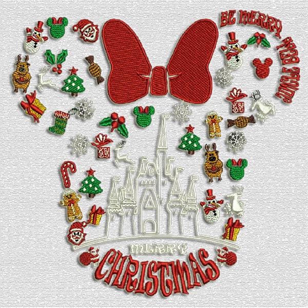 Christmas Mickey