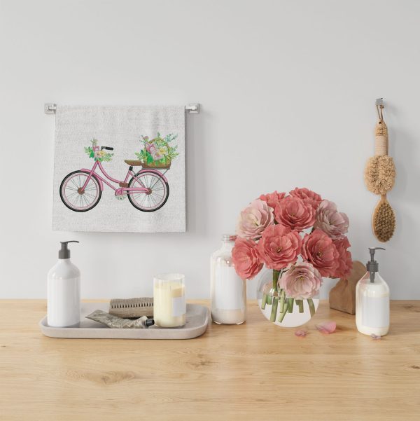 Cycle with Flower - Image 2